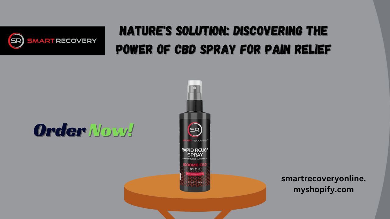 CBD Spray for Pain Relief